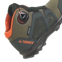 adidas Trail-Laufschuhe Terrex Agravic Boa Rain.RDY Mid (wasserdicht) grün Kinder